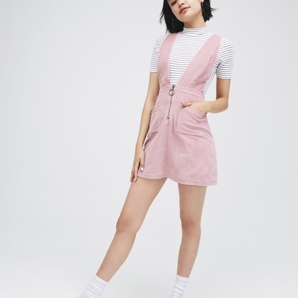 light pink jumper dress